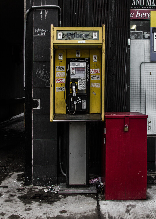 Плакат Phone Booth No 37 Color Version