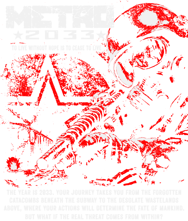 T-shirt Metro 2033