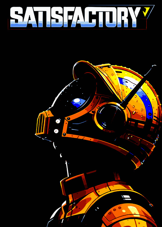 Poster Fan Art Satisfactory Gaming Trending