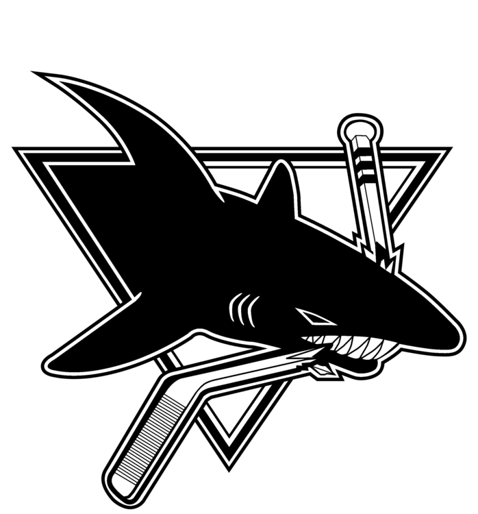 T-shirt Shark Hockey Logo