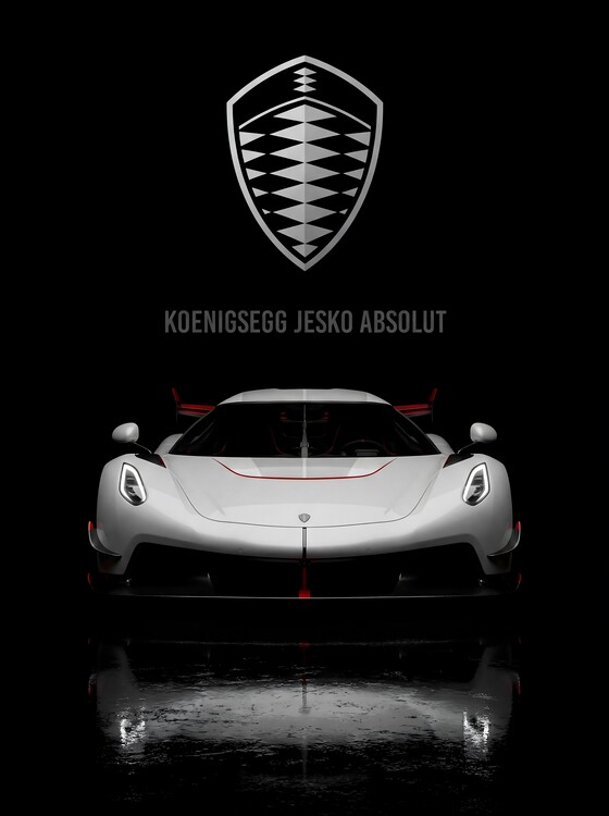 Poster Koenigsegg Jesko Absolut The Pinnacle of Hypercar