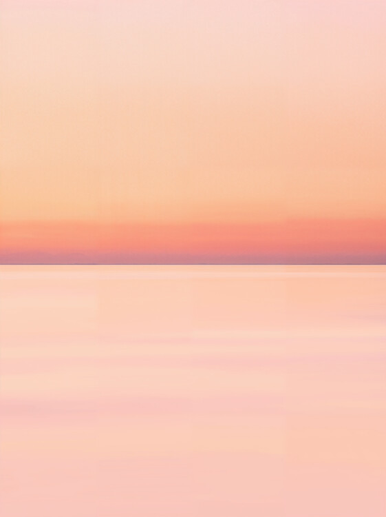 Juliste Blush Horizon