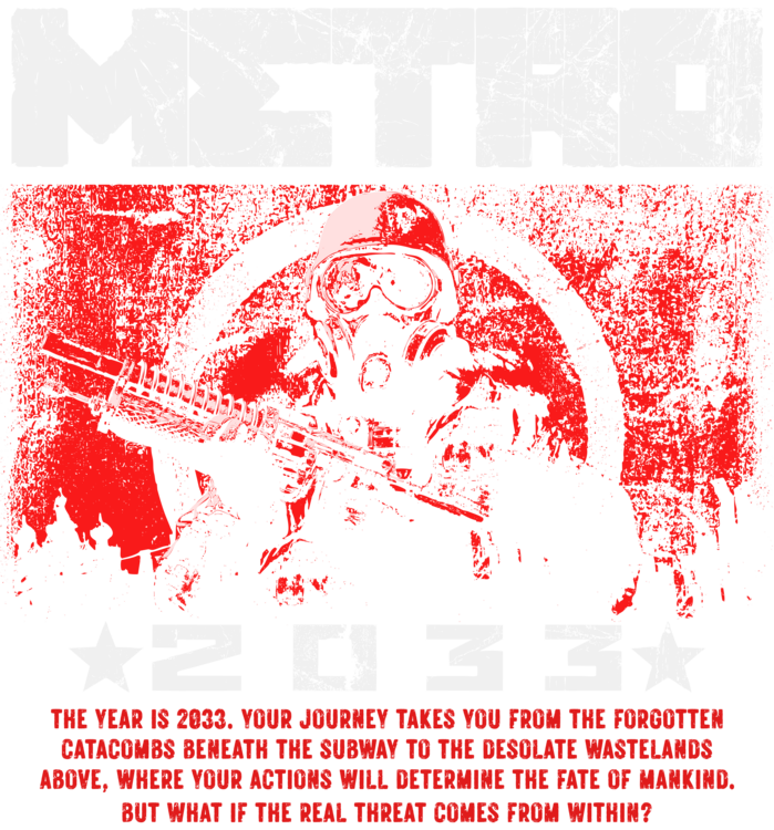 T-Shirt Metro 2033 Game