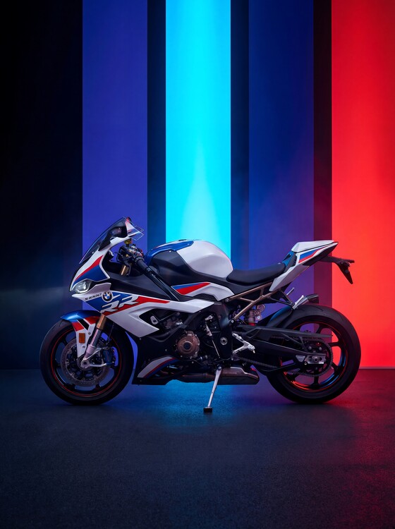 Poster BMW S1000RR Sport Bike Professional Studio Photography