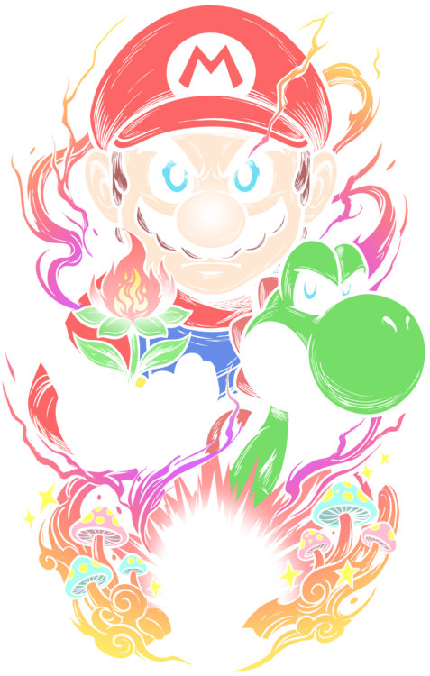 Tričko Super Mario Bros