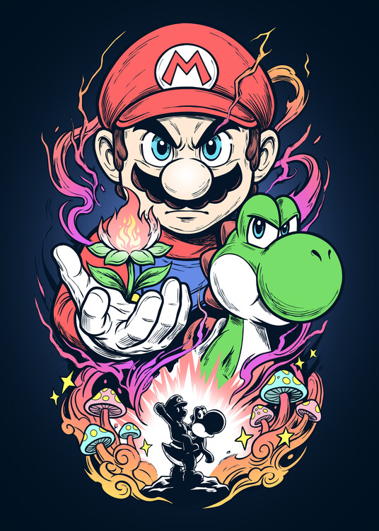 Plakát Super Mario Bros. Wonder