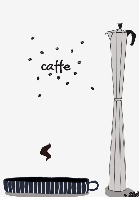 Poster cafe