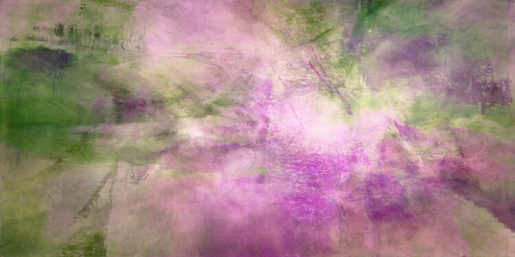 Poster Moss Green In Purple Light