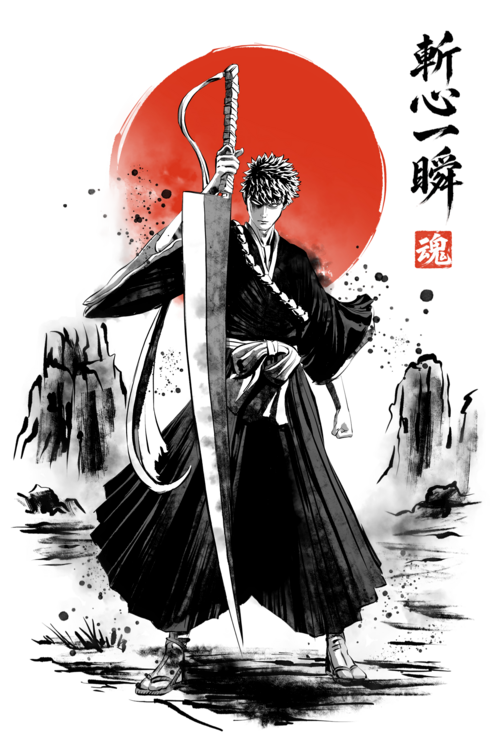 T-paita Red Sun Soul Reaper