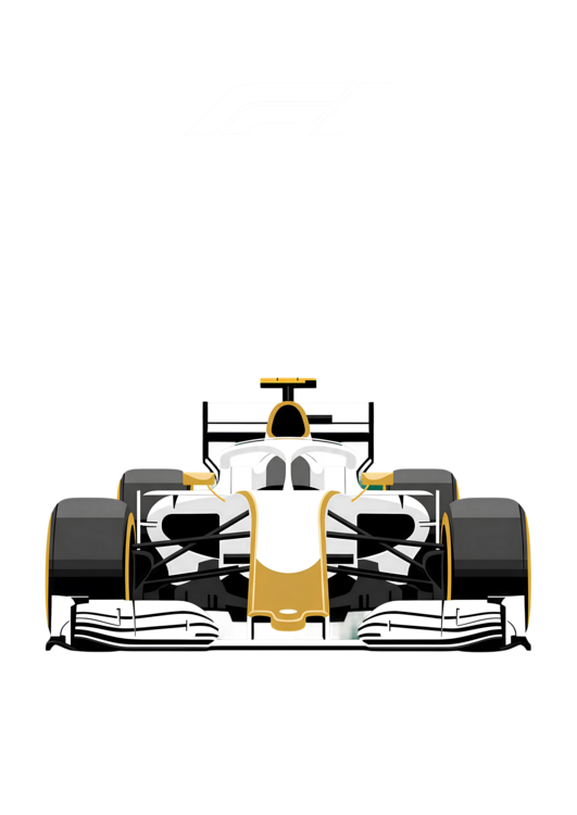 T-Shirt F1 Front View Automotive Racing