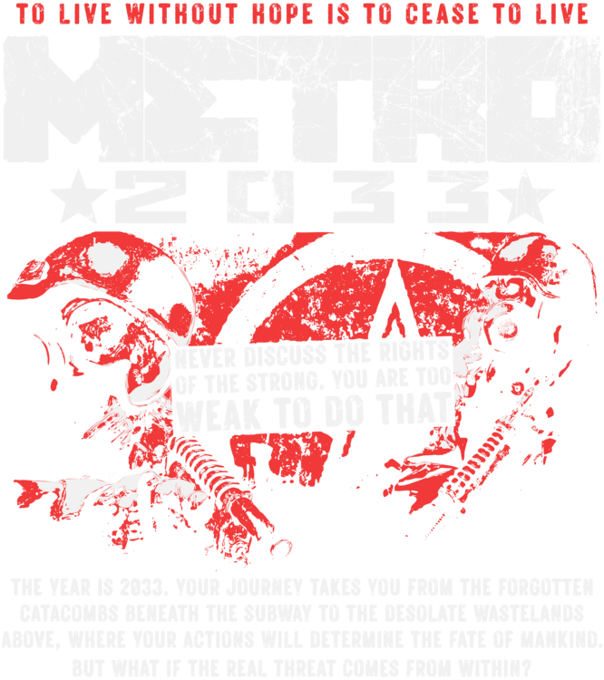 T-shirt Metro 2033