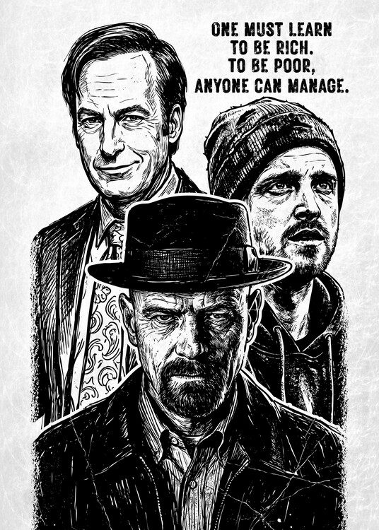 Принти на полотні Breaking Bad - Walter White