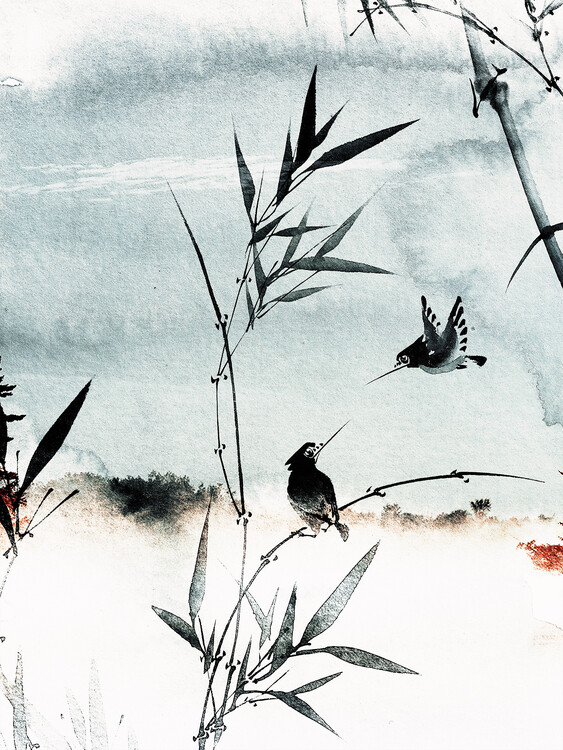 Poster Whispering Bamboo