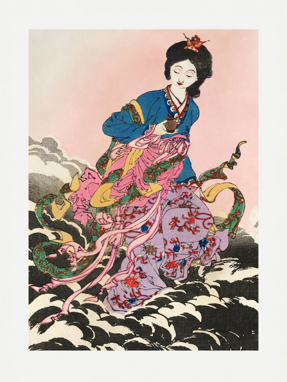 Poster Japanese Woman (1839 1892)