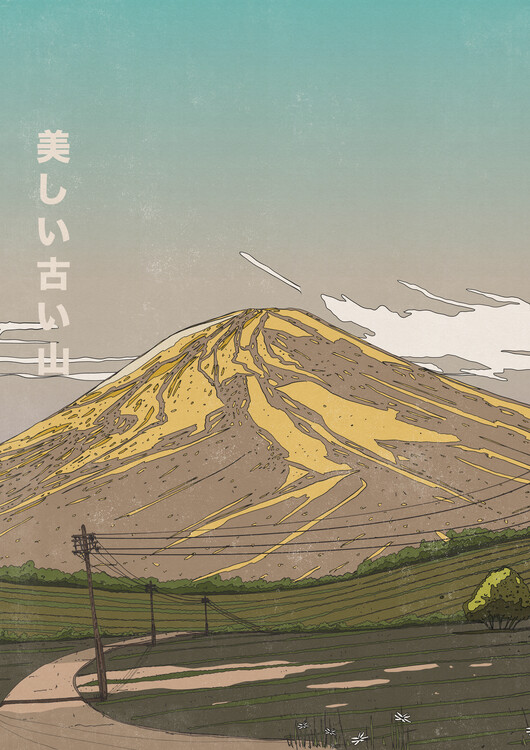 Levně Plakát, Obraz - Road To Mount Fuji, Nicholas, 30 × 40 cm