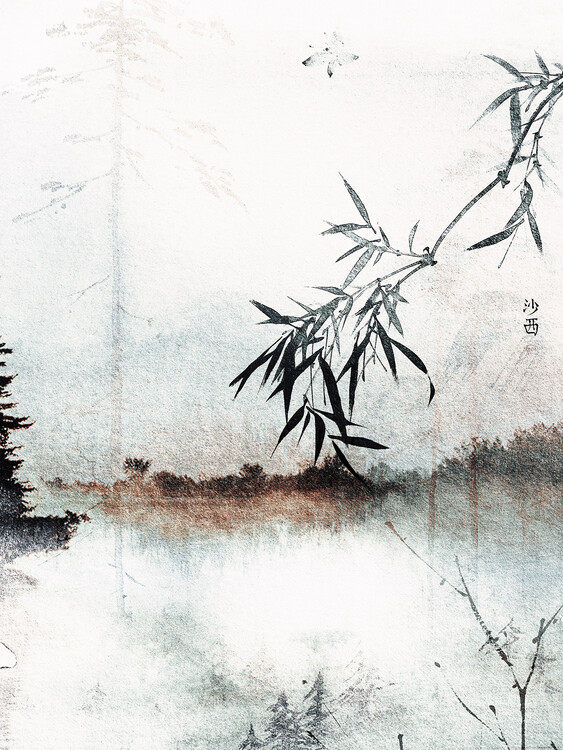 Levně Plakát, Obraz - Whispers of Bamboo, Treechild, 30 × 40 cm