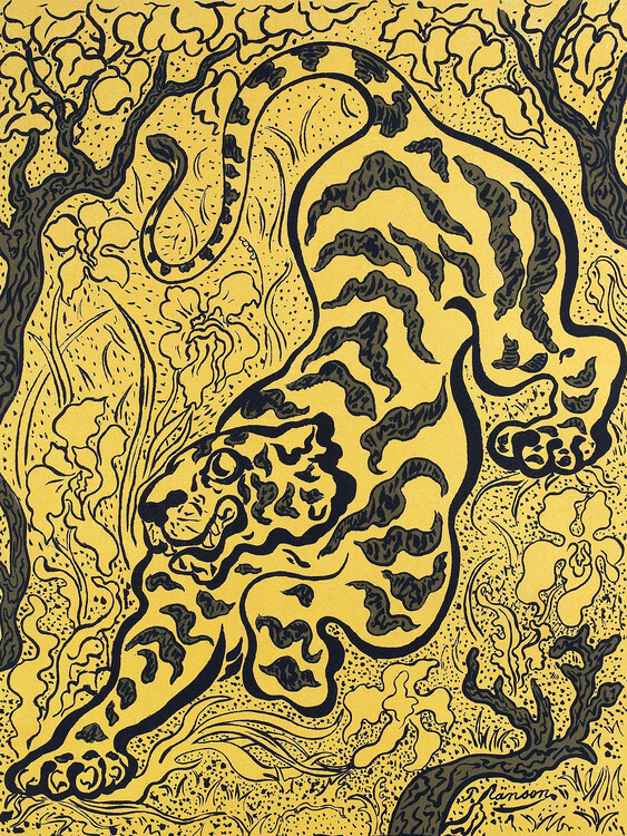 Poster Tigre Dans Les Jungles
