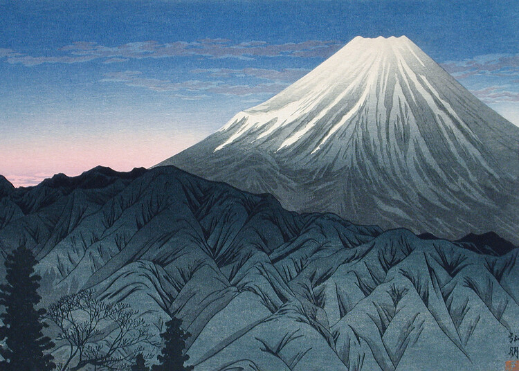 Obraz na plátně Mount Fuji From Hakone (1930)