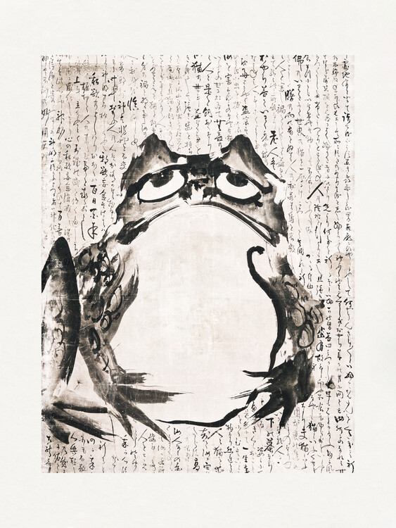 Plakát Japanese Frog (late 18th 19th Century)