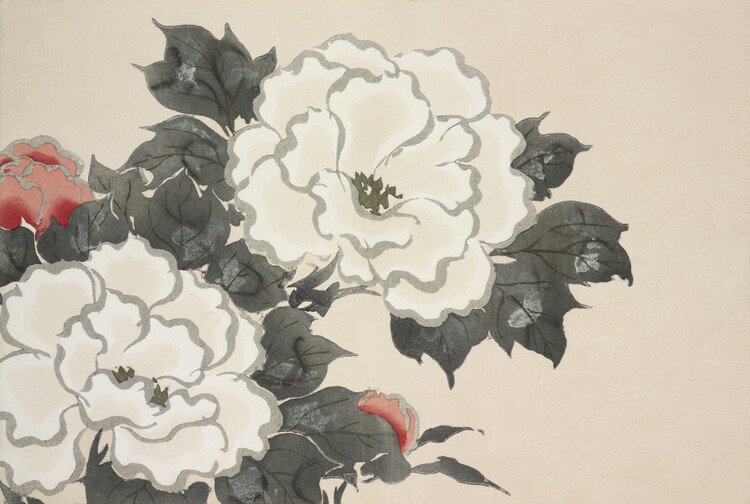 Levně Plakát, Obraz - Flowers From Momoyogusa, Kamisaka Sekka, 40 × 26.7 cm