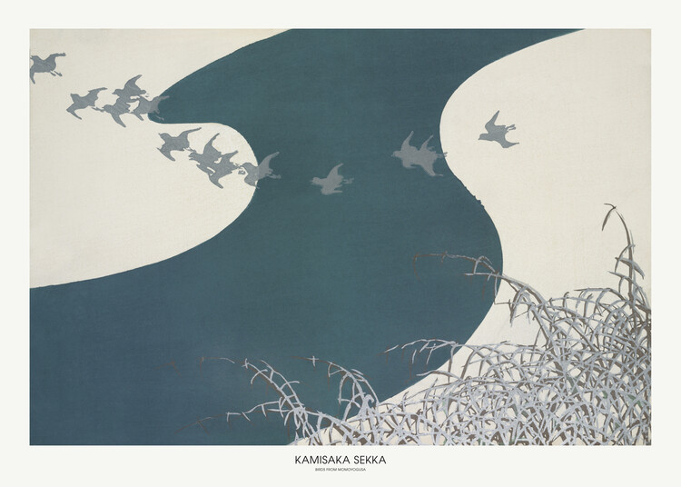 Levně Plakát, Obraz - Birds From Momoyogusa, Kamisaka Sekka, 40 × 30 cm