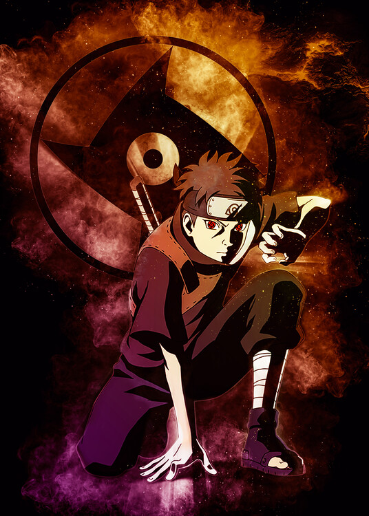 Schilderij op canvas Uchiha Shisui
