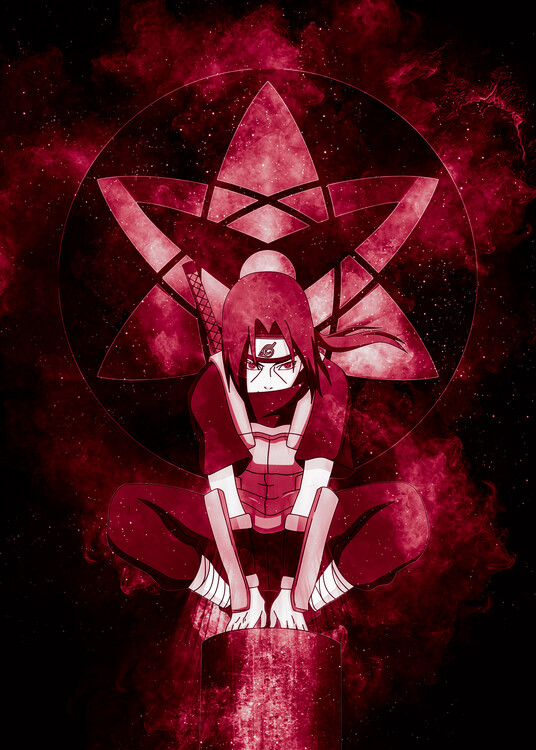 Schilderij op canvas Itachi Uchiha