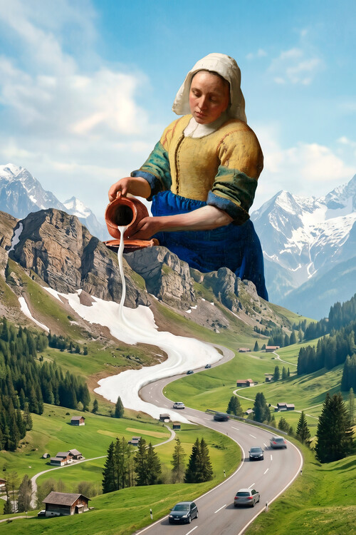 Póster The Great Milkmaid