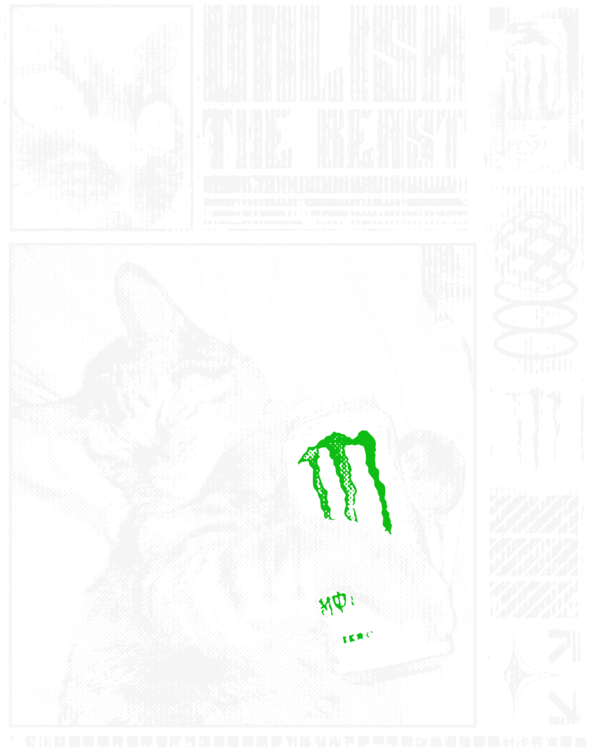 T-shirt Monster Energy