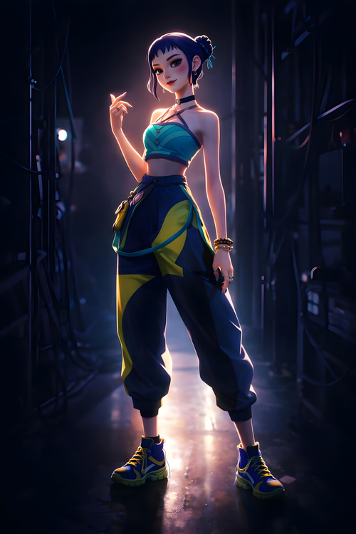 Poster Zoey Backstage Moment Poster – K-Pop Idol Art Print