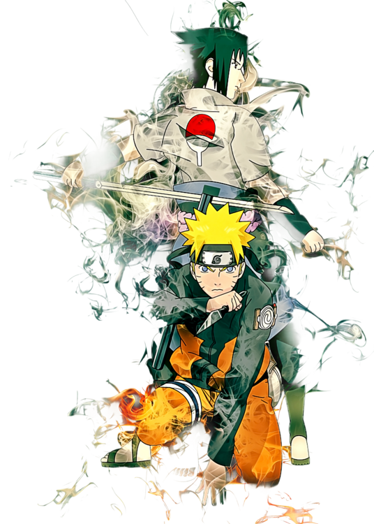 Maglietta Naruto Uzumaki and Sasuke Uchiha