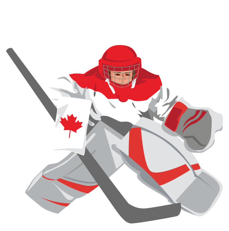 Maglietta Canadian Hockey Goalie
