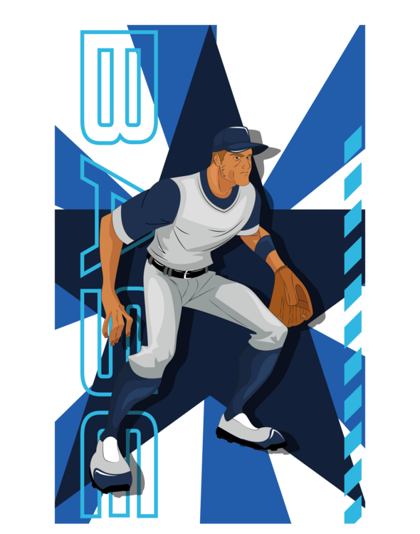 Tričko Baseball Player