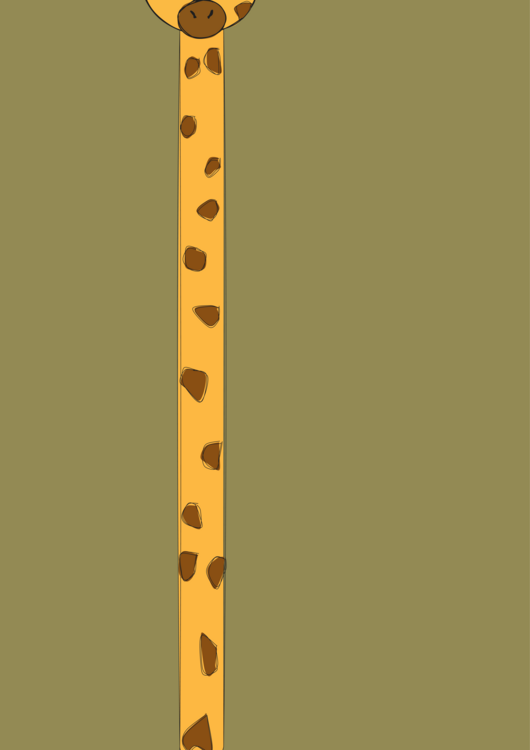 Poster giraffe