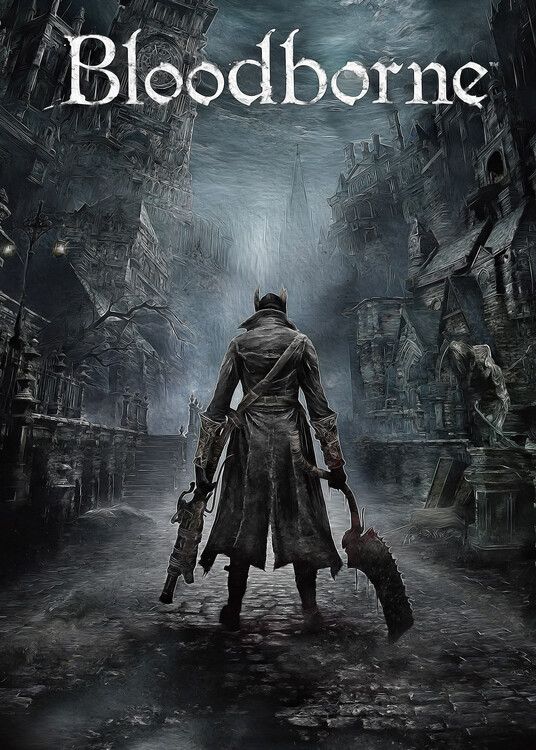 Schilderij op canvas Bloodborne