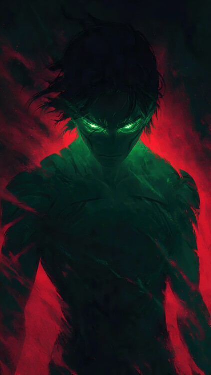 Plakát Green Face
