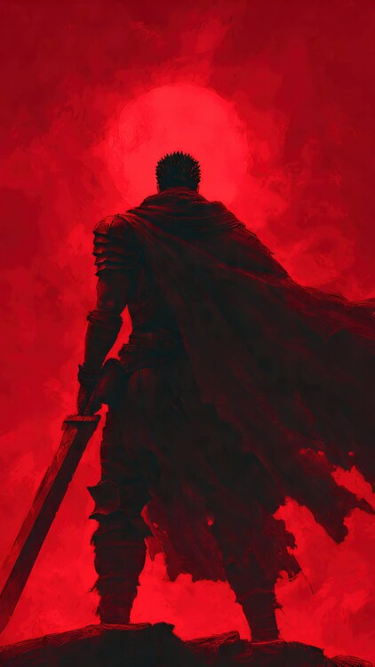 Plakát Man with Sword