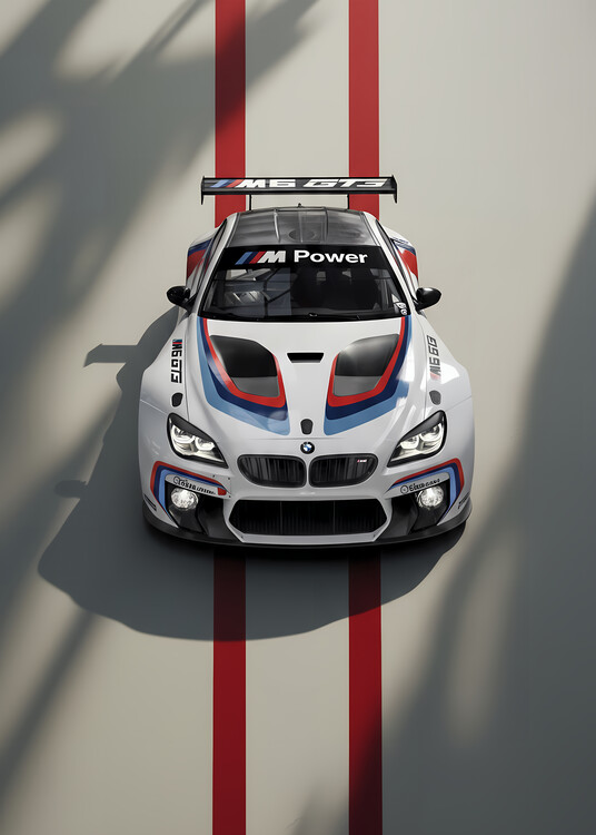 Poster BMW M6 GT3 M Power Racing Poster