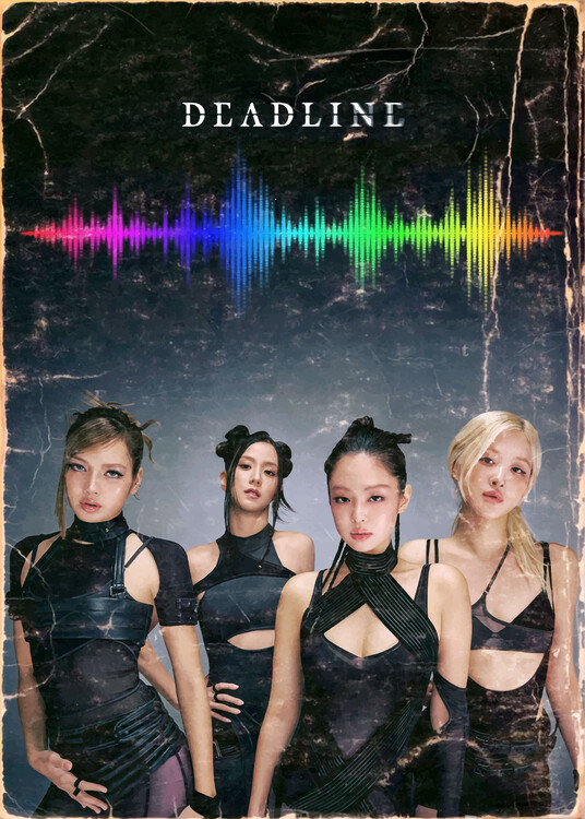T-Shirt Retro-Style Korean Pop Music Album Poster