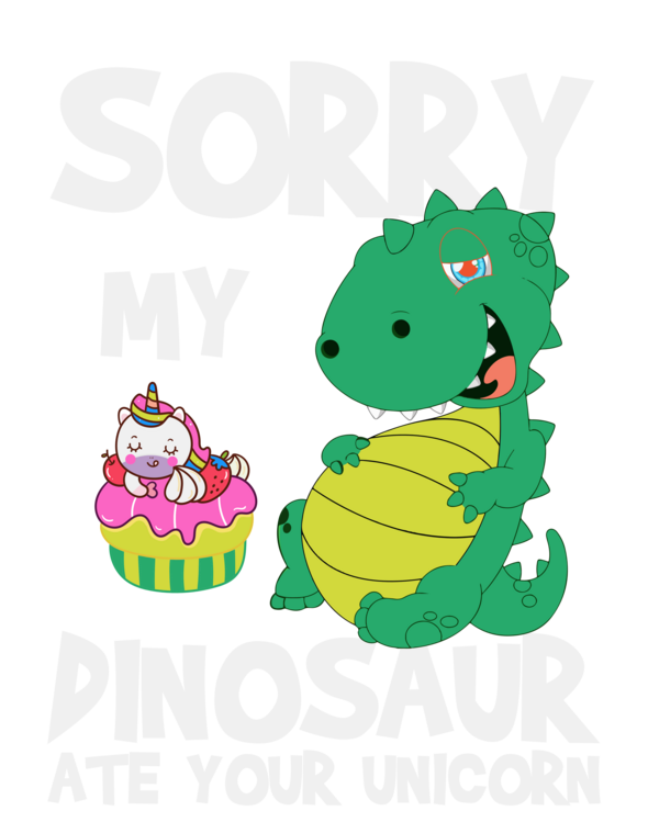Футболка Sorry My Dinosaur Ate Your Unicorn