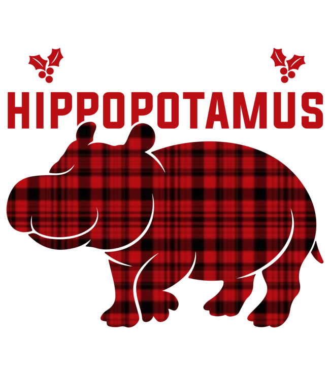 Футболка I Want a Hippopotamus for Christmas