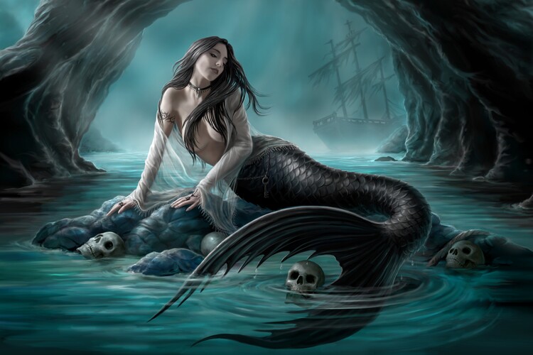 Bild auf Leinwand Sirens Lament