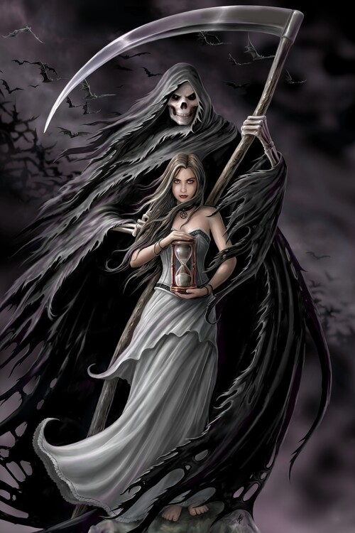 Bild auf Leinwand Summon the Reaper