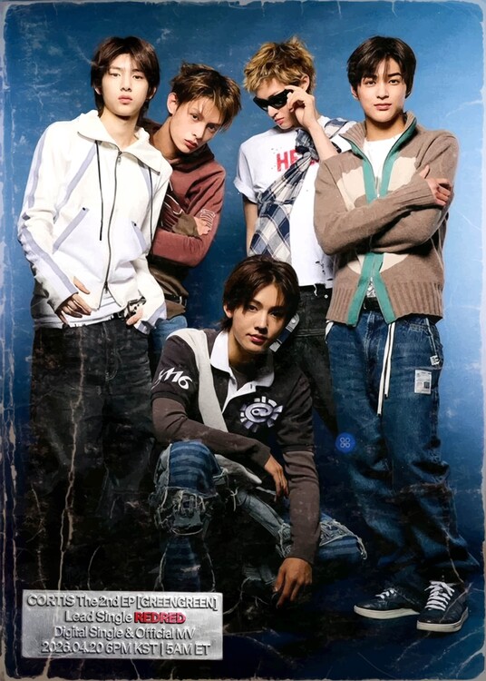 Plakat Retro-Style Boys Band K-Pop 03 Poster