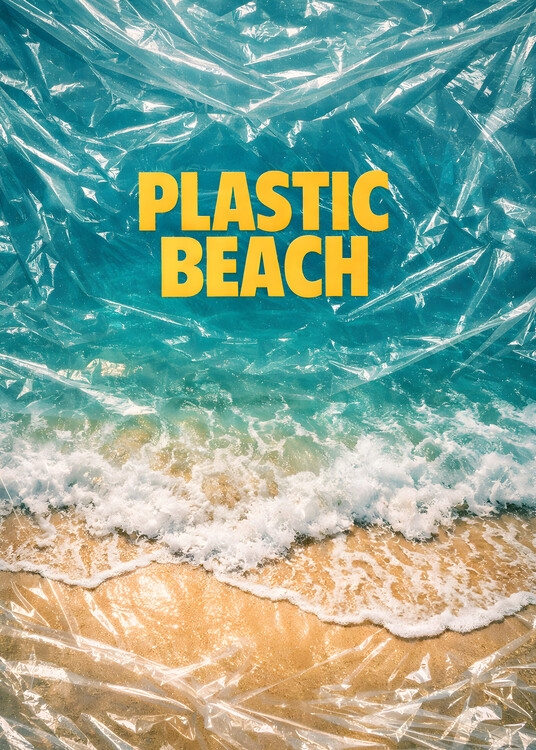 Плакат Plastic Beach