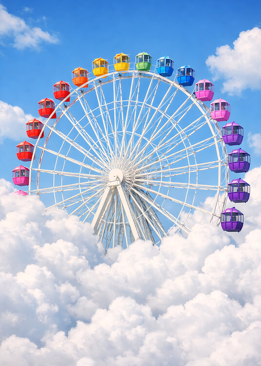 Poster Ferris wheel