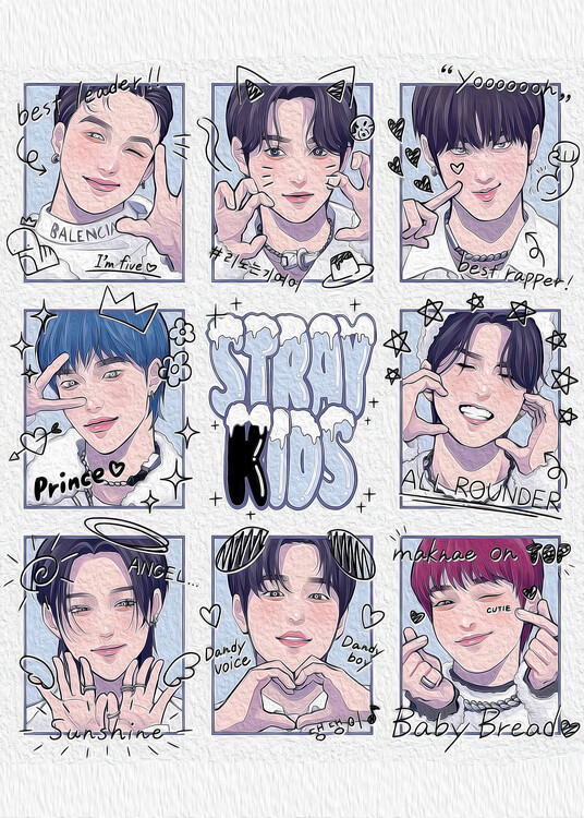 Poster K pop Boyband