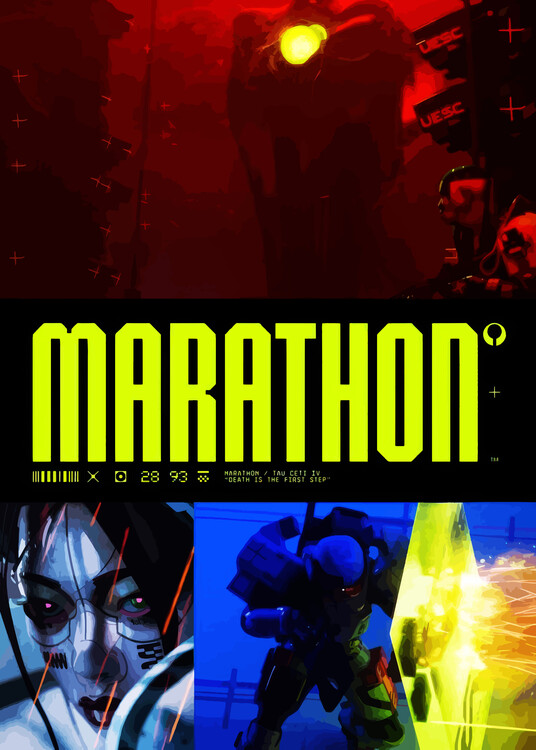 Plakat Marathon: Death is the First Step
