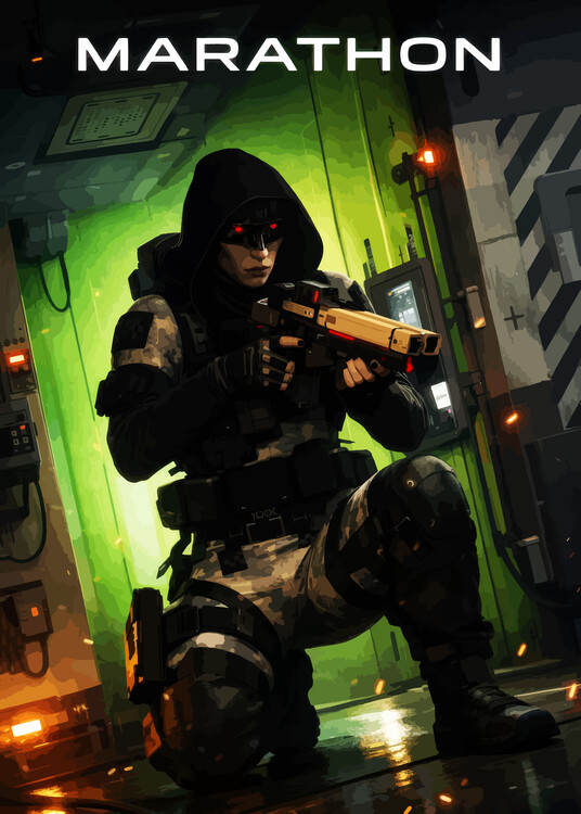 Принти на полотні Cyber Stealth: Tactical Infiltration