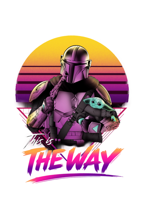 Tričko Bounty Hunter in retro